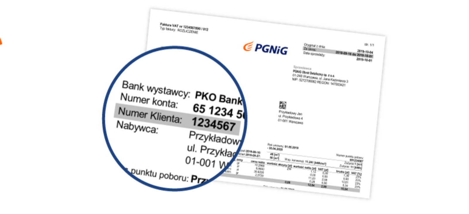 Numer klienta PGNiG